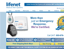 Tablet Screenshot of lifenet.com